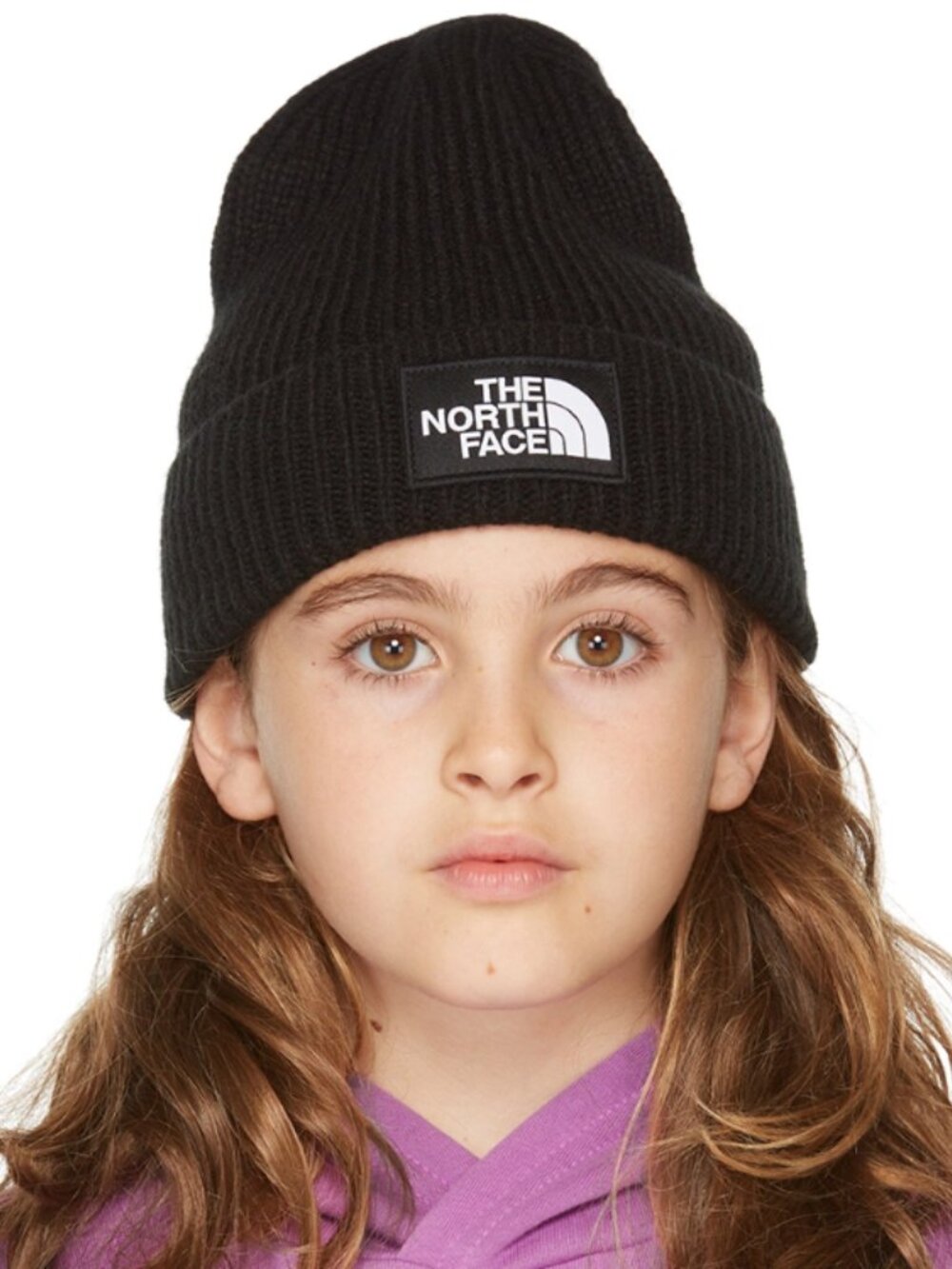 The North Face Kids Box Logo Beanie - Black - NWT
